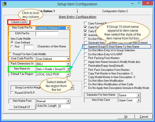 fmcg configurations